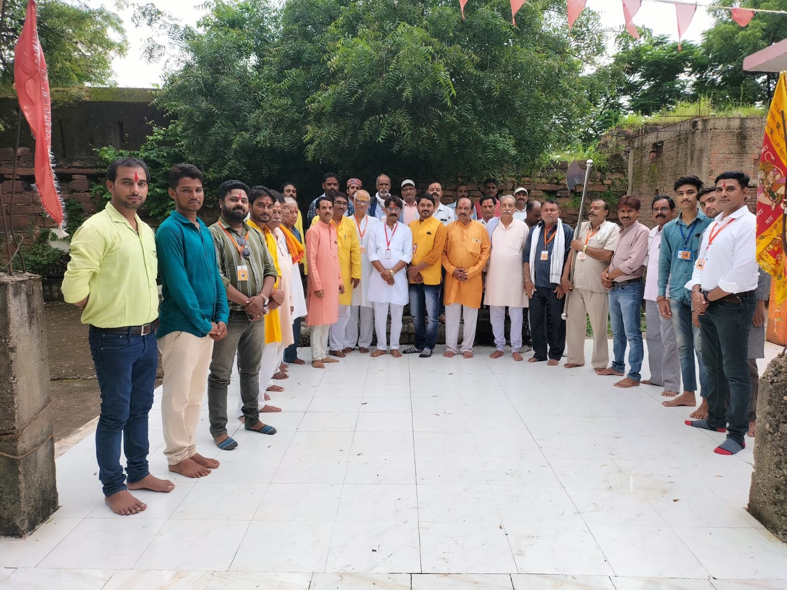 आज अखिल भारतीय ब्राह्मण एकता परिषद् जिला कटनी के ग्राम कन्हवारा में बजरंगब